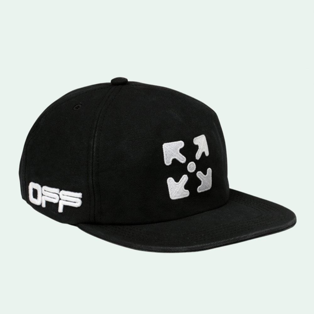 NWT Off-White SS20 5 Panel Arrows Hat